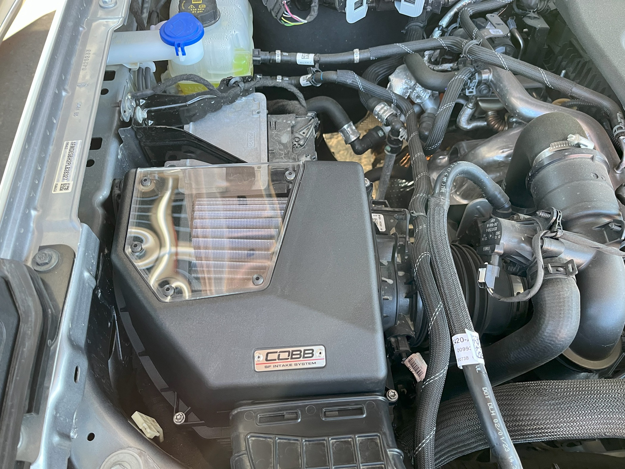 Ford Bronco COBB Intake system airbox IMG_0680