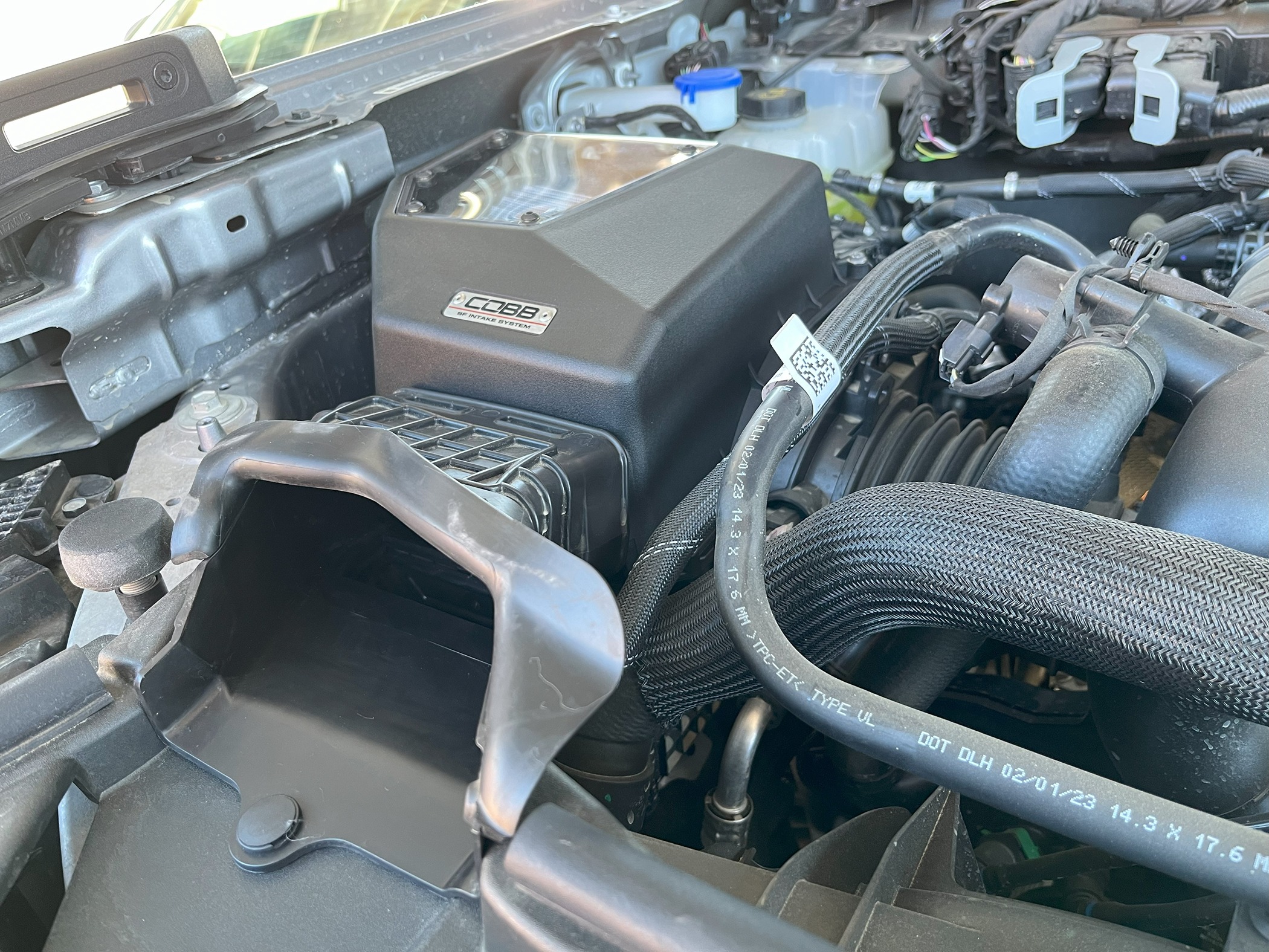 Ford Bronco COBB Intake system airbox IMG_0682