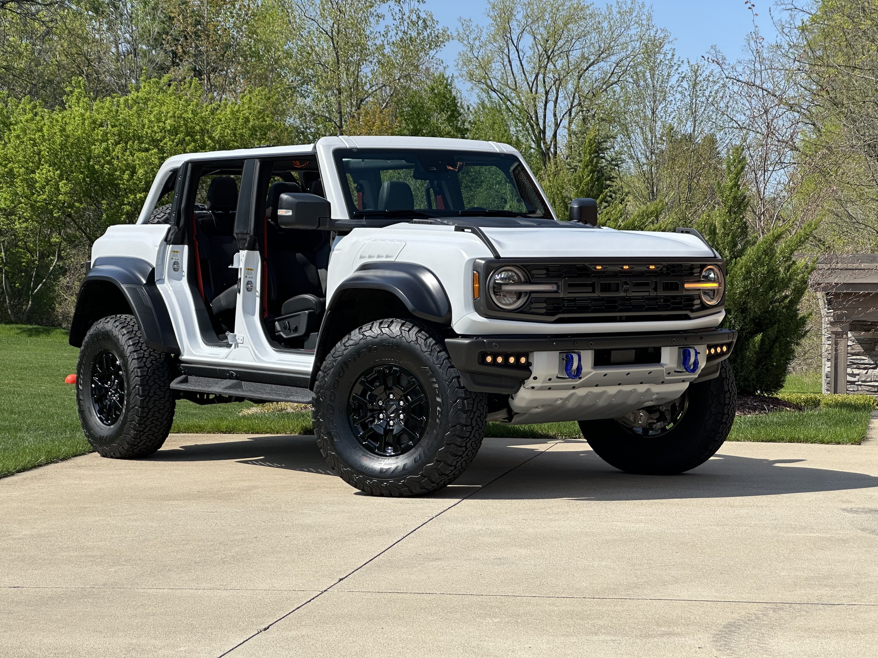 Ford Bronco XPEL Stealth PPF Wrap Completed on Bronco Raptor in Oxford White img_1275-jpe
