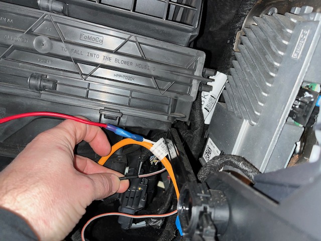 Ford Bronco IAG LED Dome Light Kit Aux wiring install IMG_1620