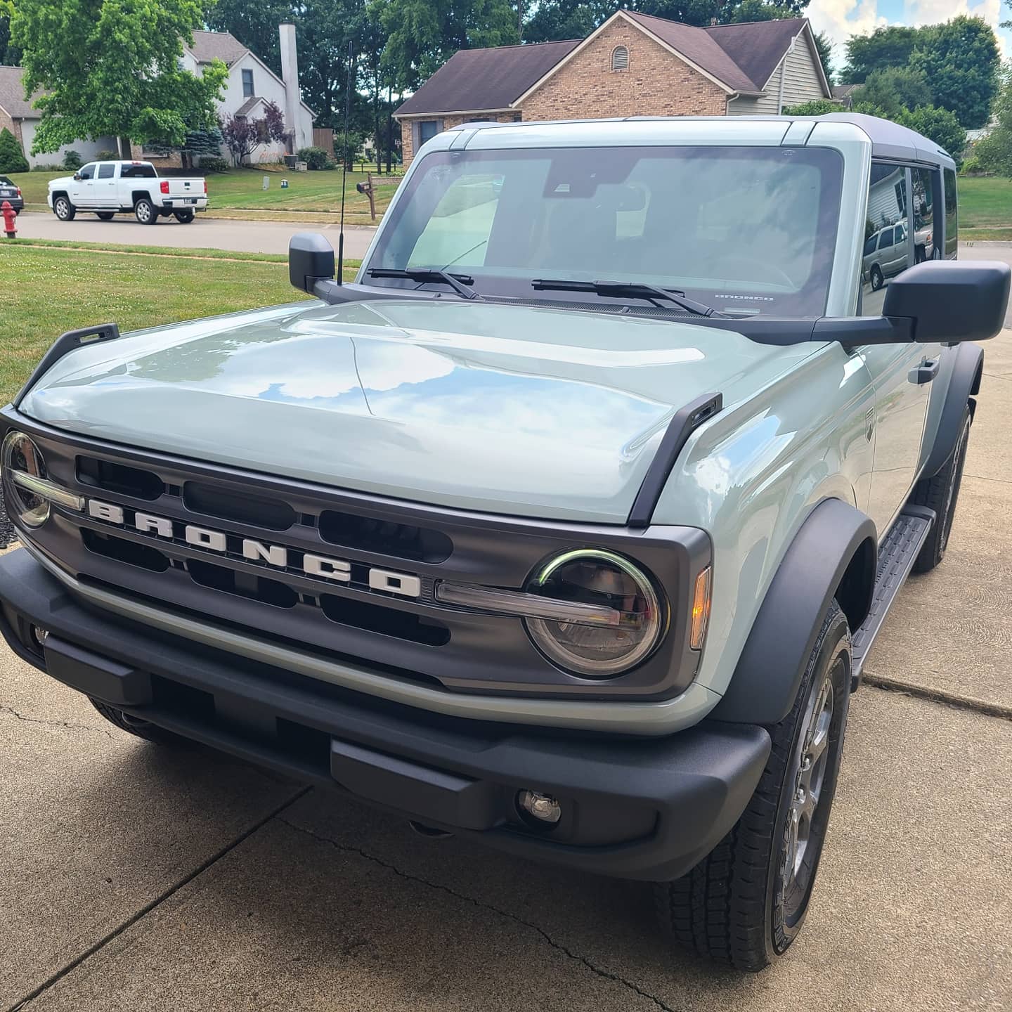 Ford Bronco My Cactus Gray Big Bend just delivered. First pics & early impressions ludwig1080