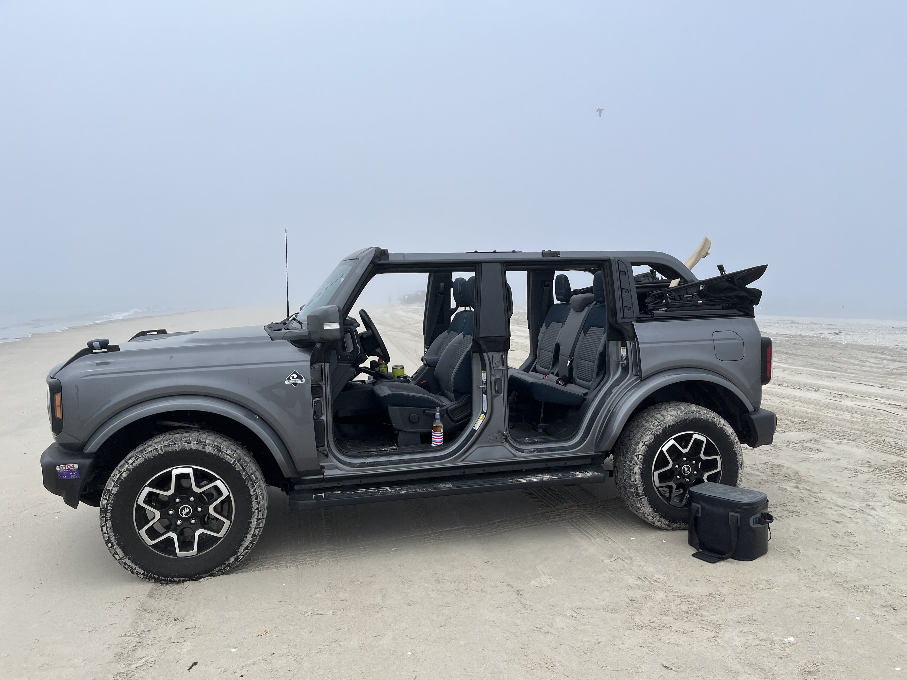 Ford Bronco Let’s see those Beach pics! beach camping (7)