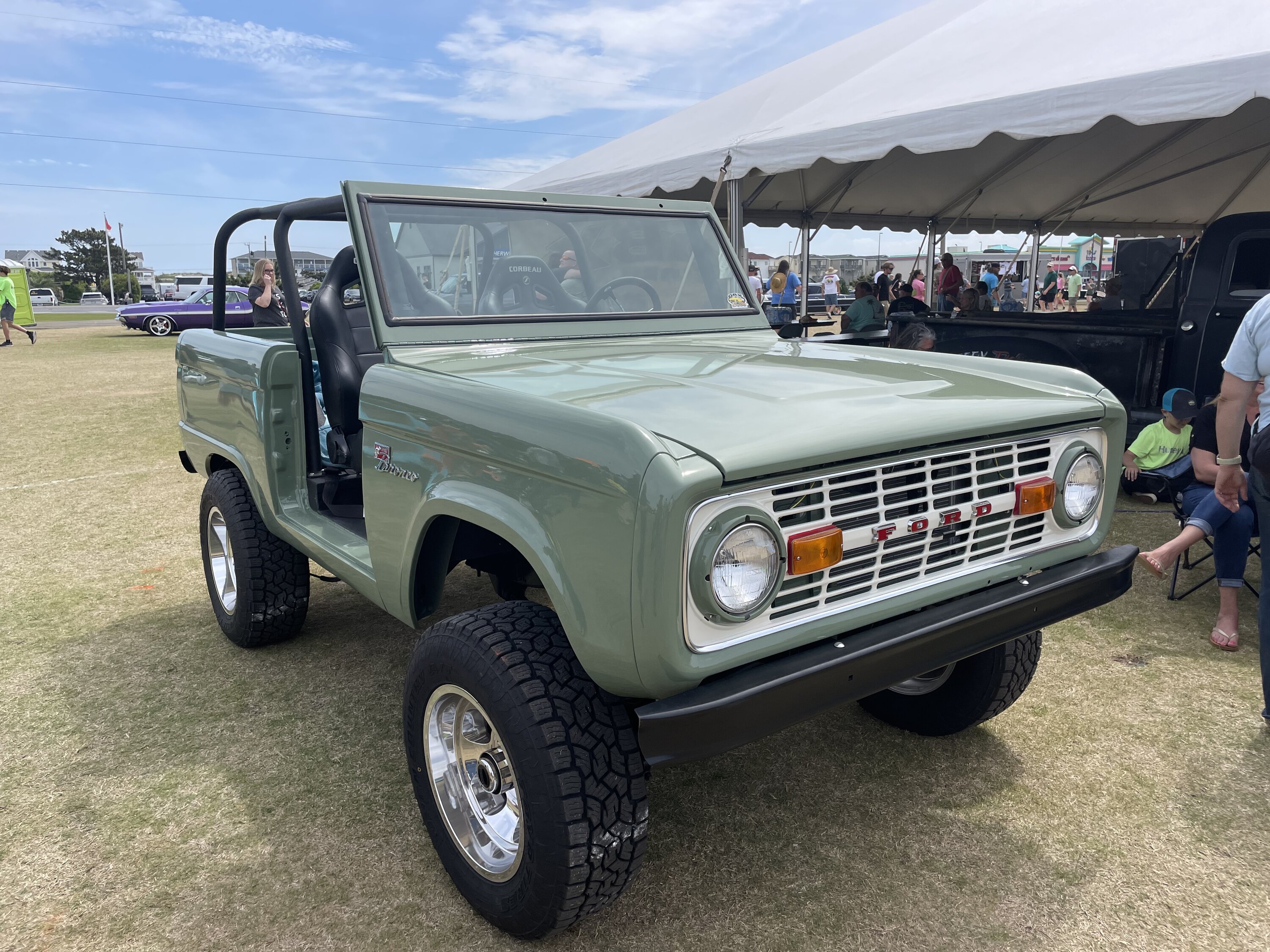 Ford Bronco Classic Broncos at the OBX Rod and Customs show this past weekend. IMG_4375