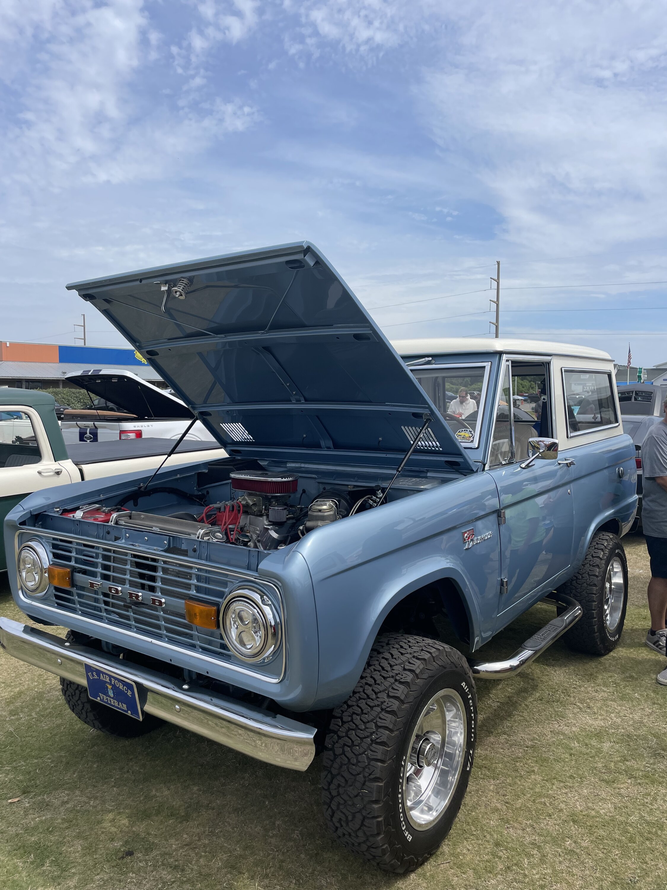 Ford Bronco Classic Broncos at the OBX Rod and Customs show this past weekend. IMG_4379