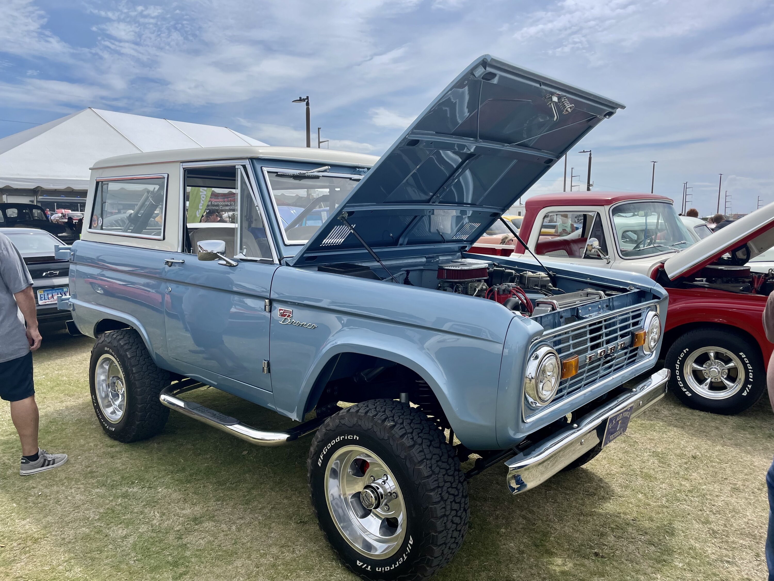 Ford Bronco Classic Broncos at the OBX Rod and Customs show this past weekend. IMG_4380