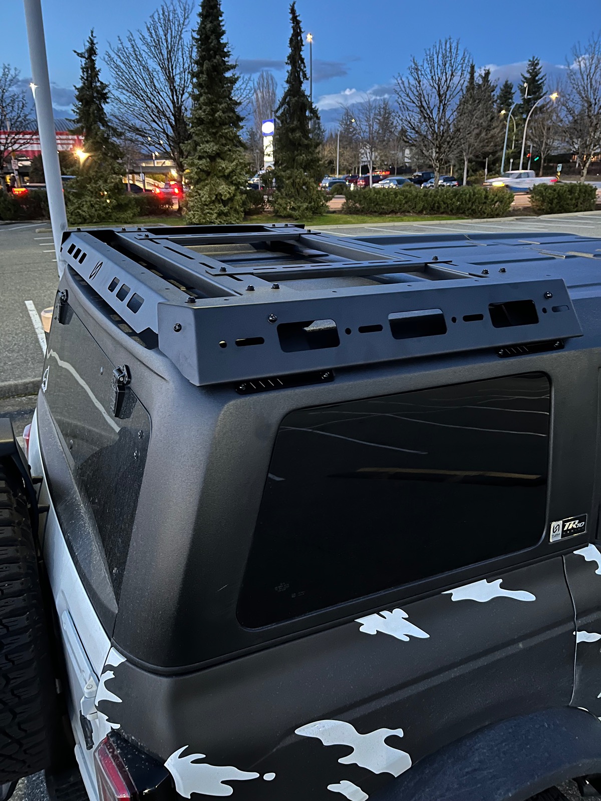 Ford Bronco Turn Offroad Half Roof Rack + TOR Hard Top - Installation & Review IMG_4871