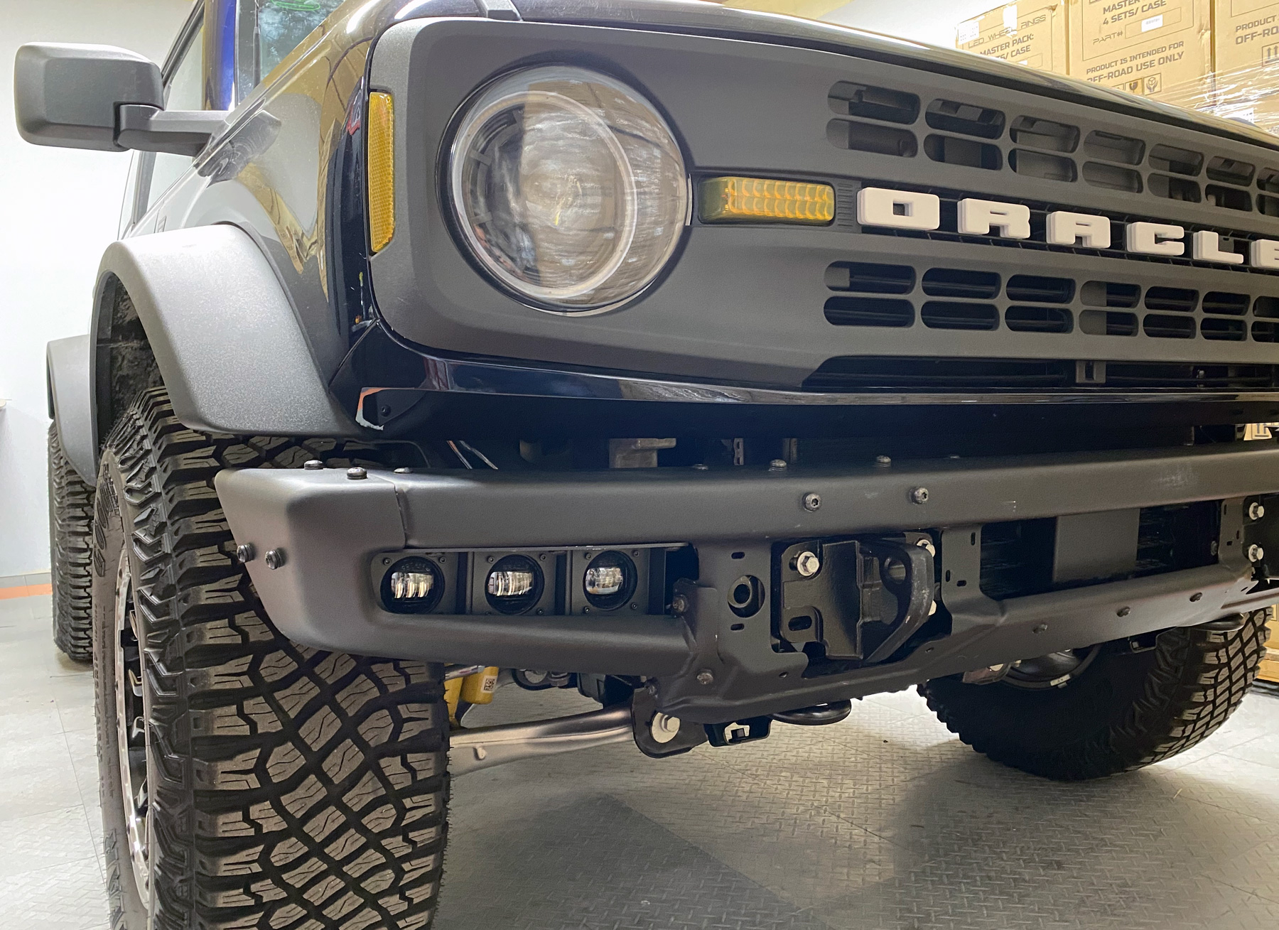 Ford Bronco IN STOCK! Triple LED Fog Light Kit for MOD Bumper from ORACLE Lighting 5890-006_C_1024x1024