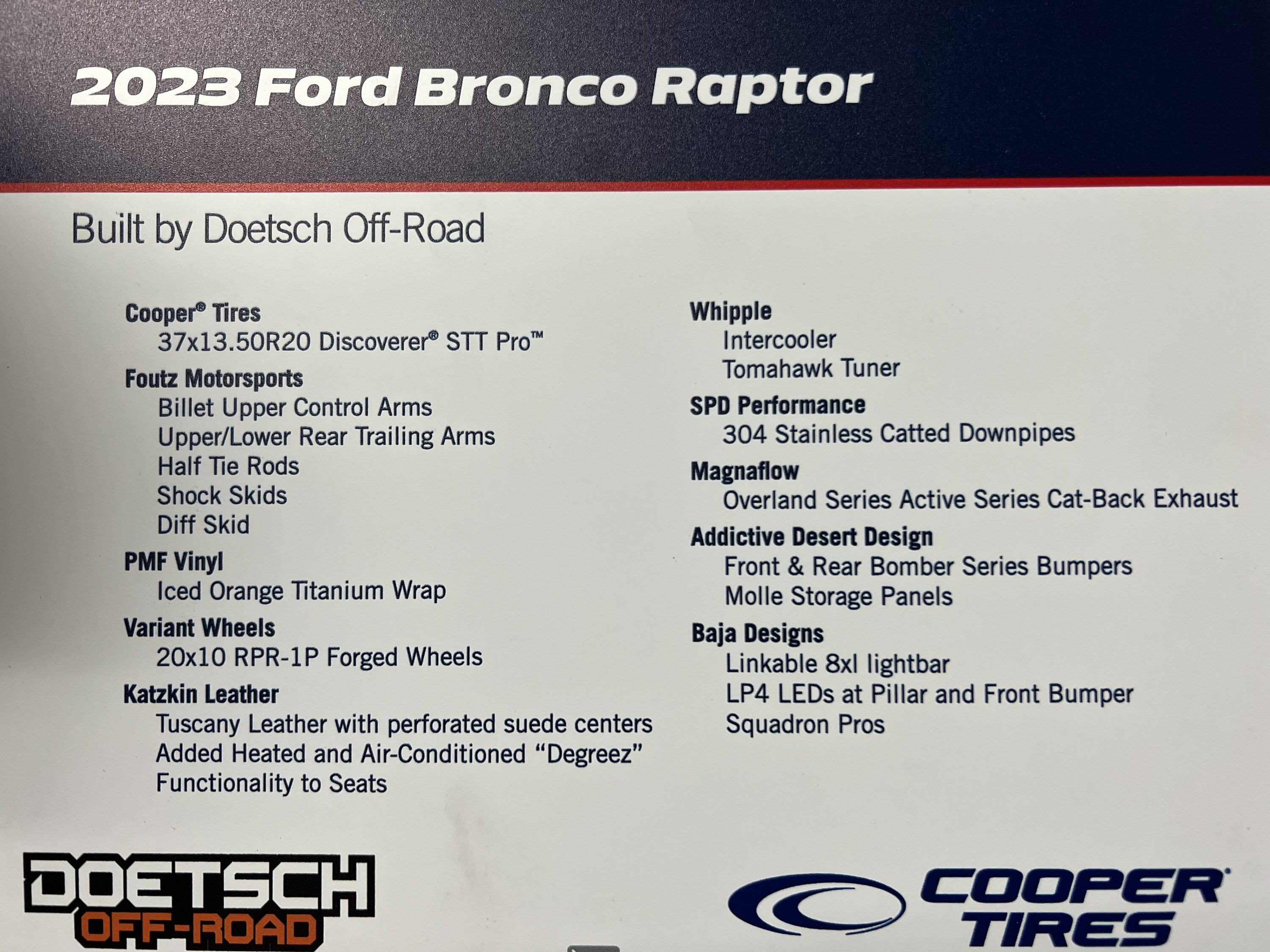 Ford Bronco Just my little Raptor build.... $50k-ish uu9pmdp-