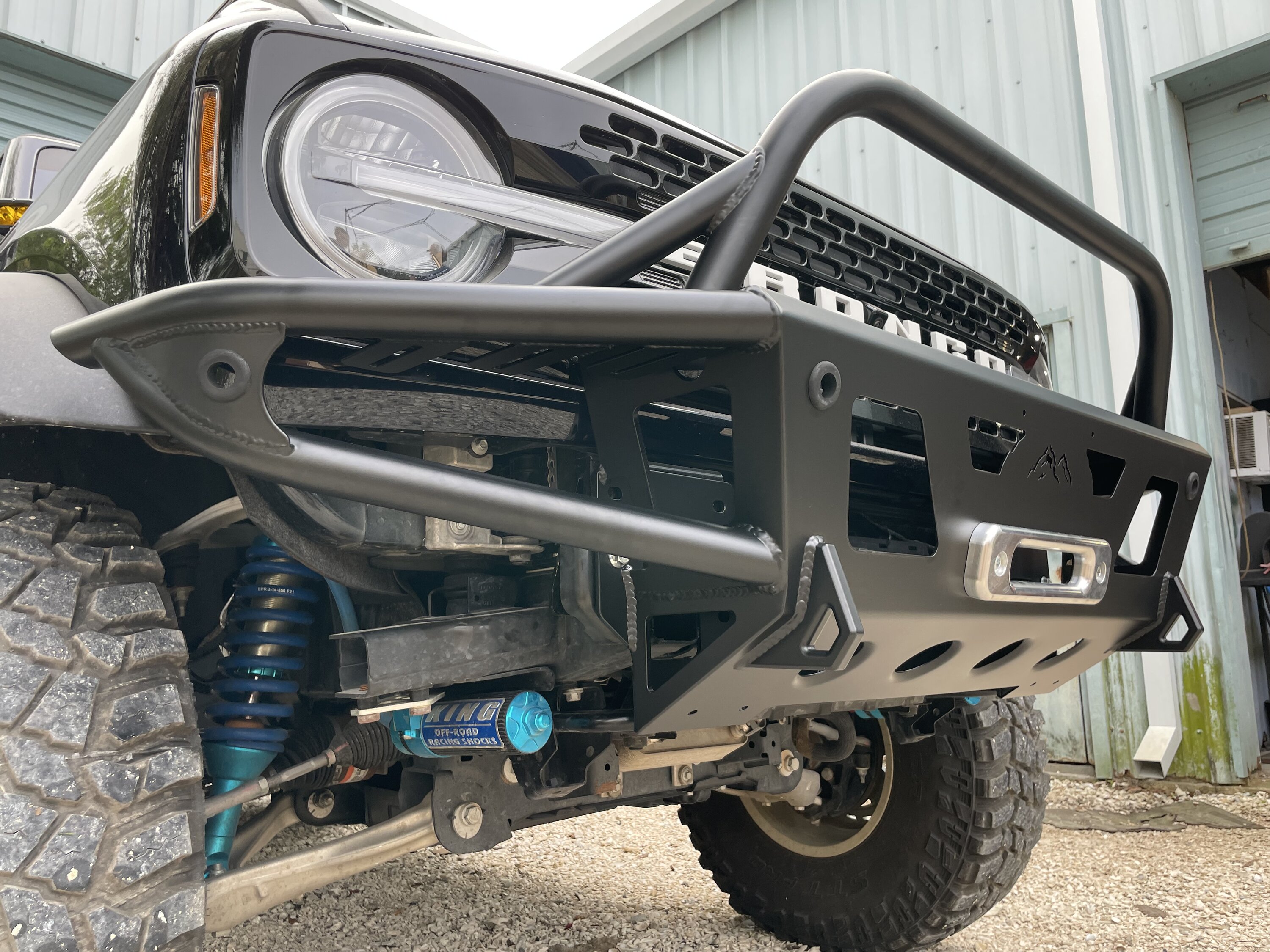 Ford Bronco SRQ Fabrications Front Hybrid Winch Bumper Memorial Day Sale