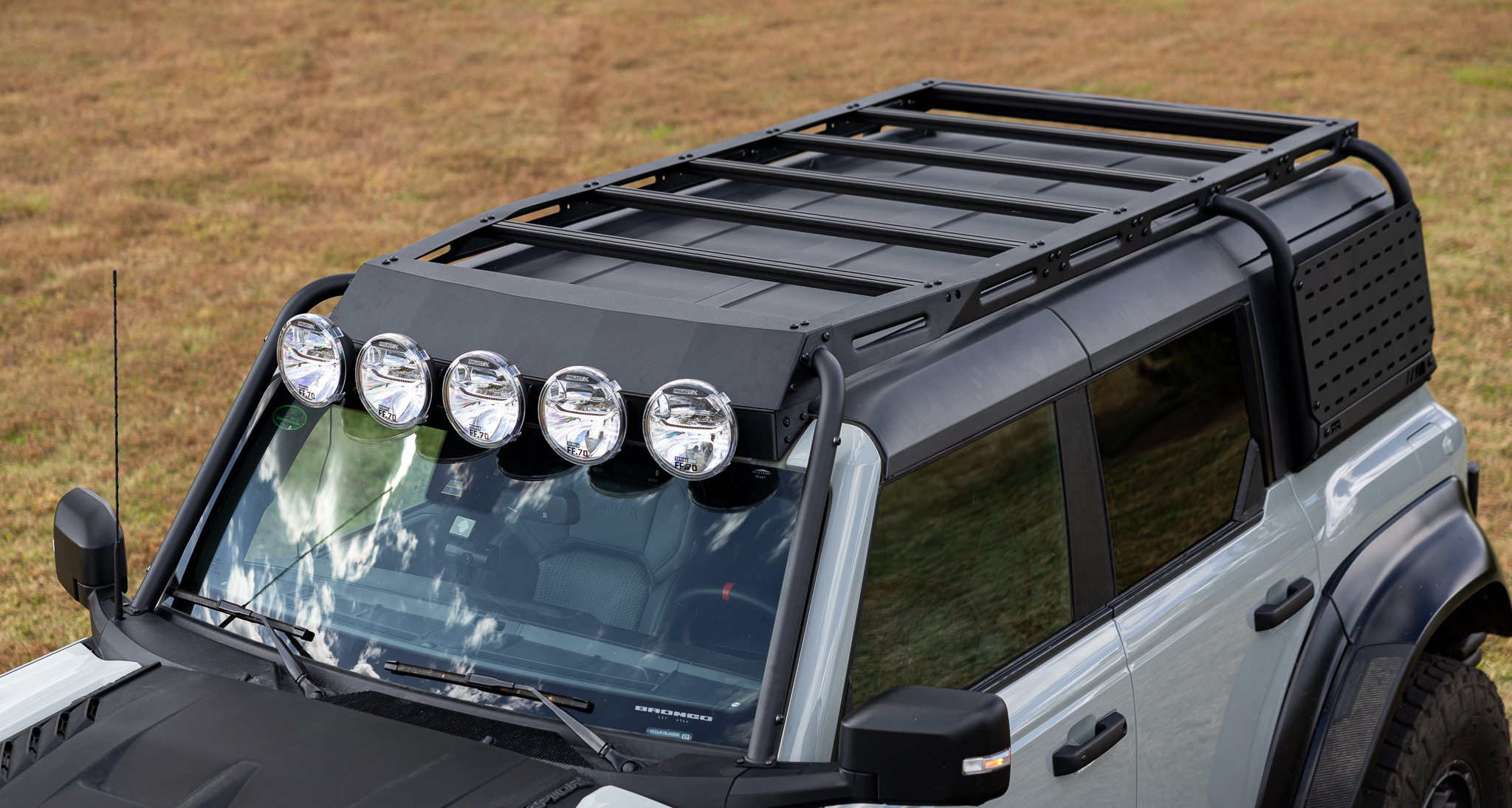 Ford Bronco Modular Roof Rack for 4-door, hard or soft top, Ford Bronco from RTR Vehicles! JCOL9147-2