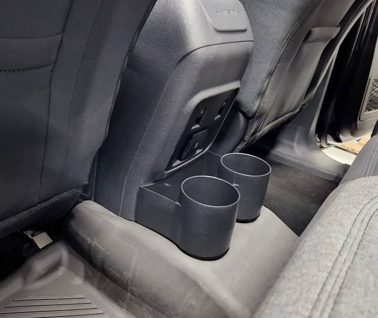 Ford Bronco New Product Release : IAG Removable Dual Rear Cup Holder For 2 & 4 Door Bronco lighter