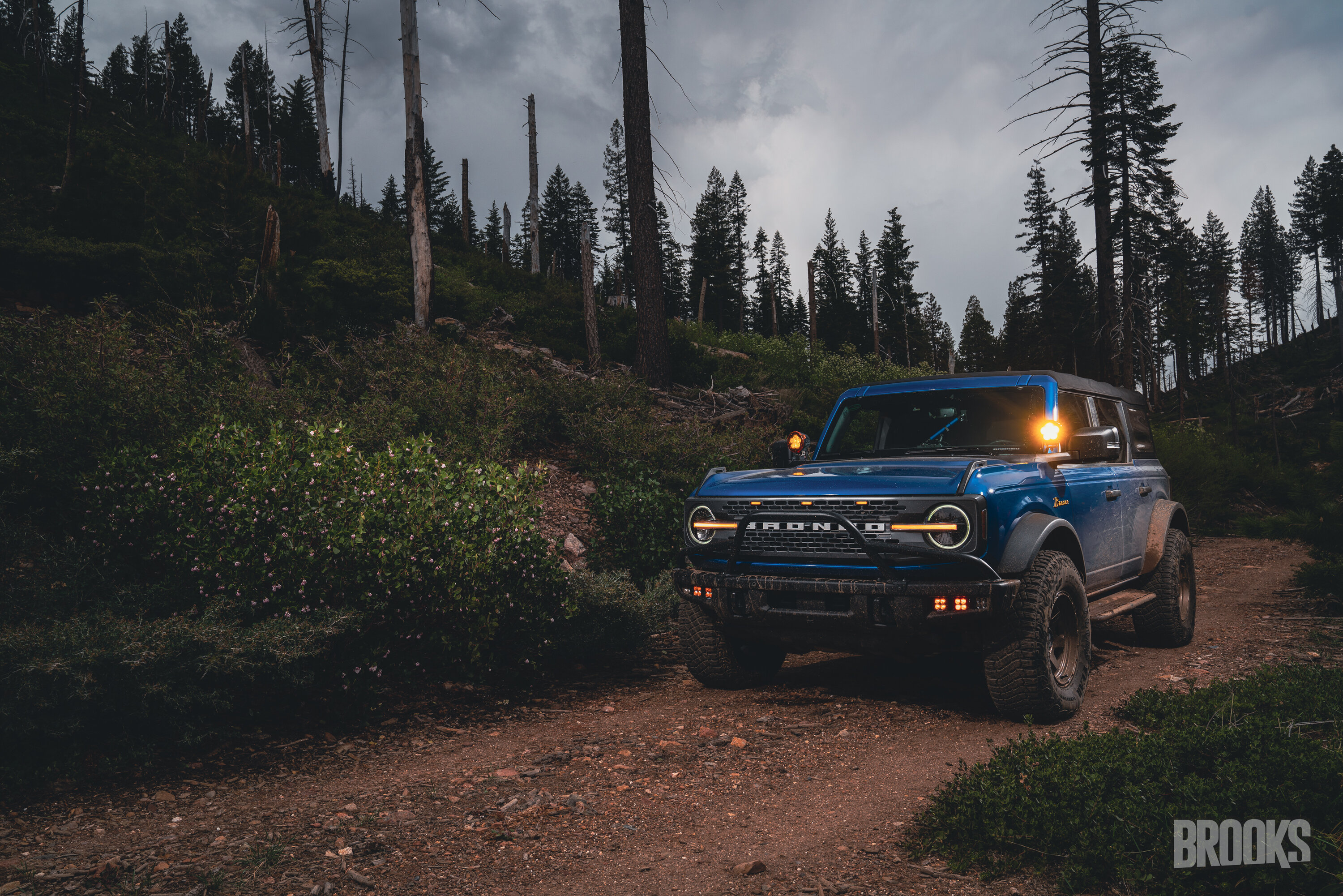 Ford Bronco Solo trip up to the hills this weekend MJB07747-Edit