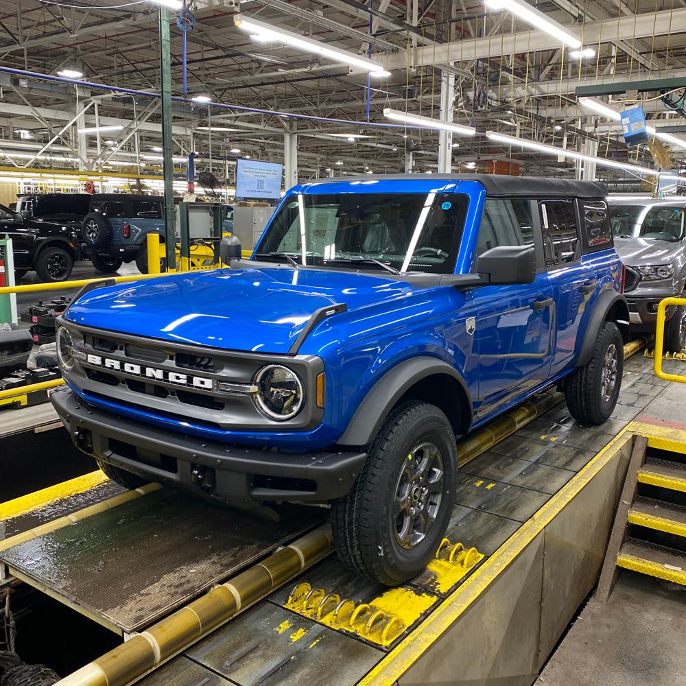 Ford Bronco After 20 Months I Was Able to Obtain My Assembly Line Photo My Bronco