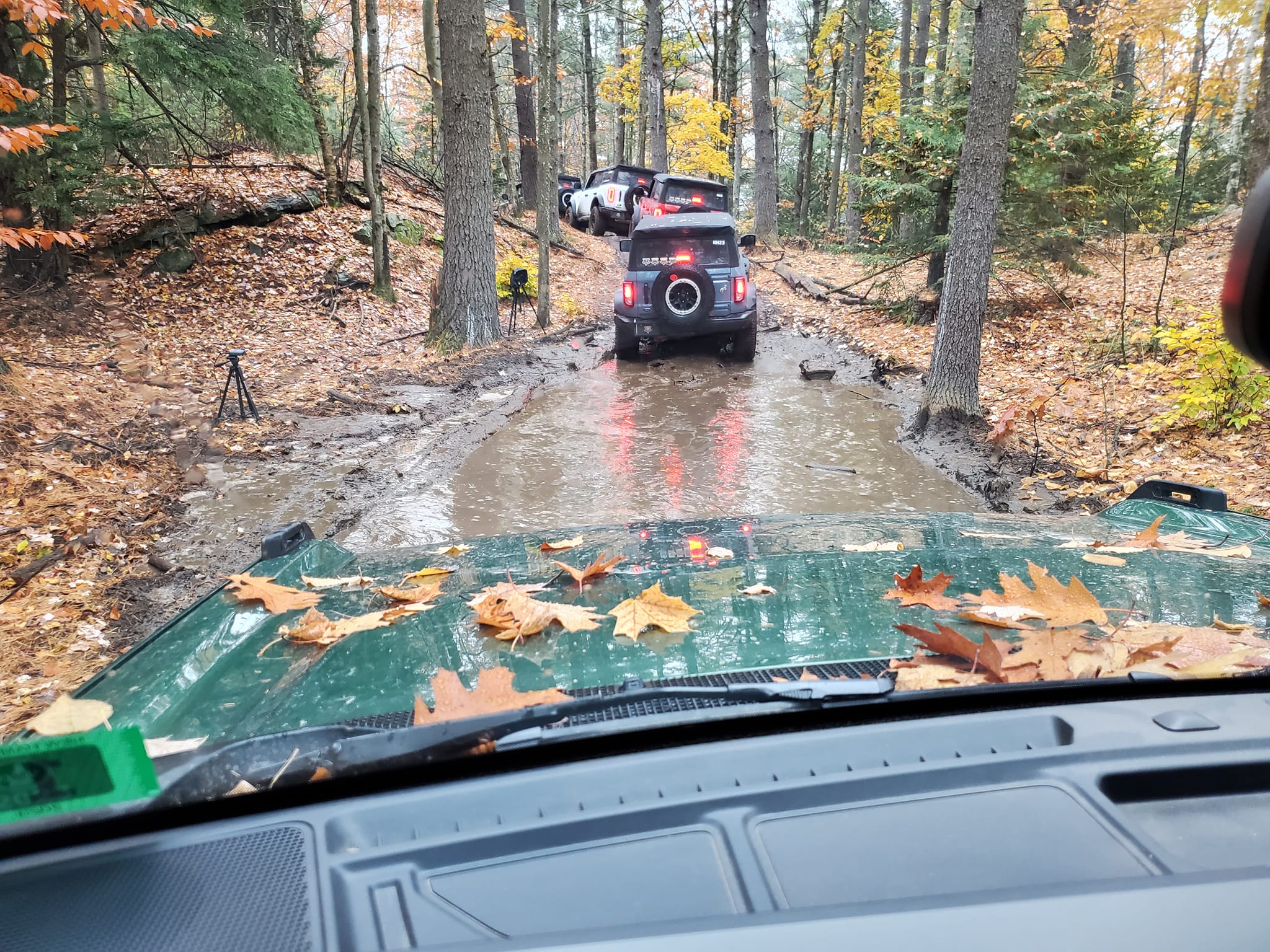 Ford Bronco Gunstock Mountain Bronco Off Rodeo today 10/24, lots of rain. offrodeo2