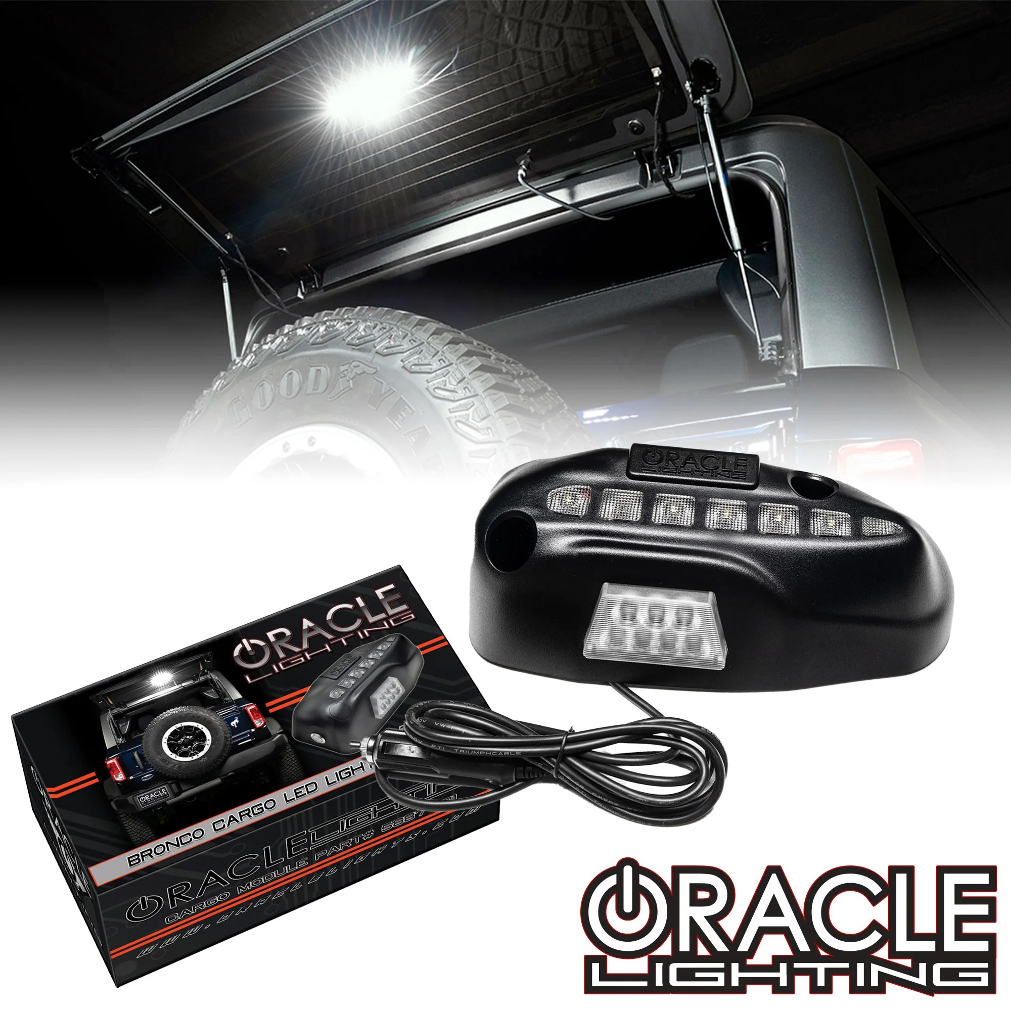 Ford Bronco 🔦 Product Spotlight 🔦 LED CARGO LIGHT FOR 2021-2024 FORD BRONCO Oracle_Lighting_Bronco_LED_Cargo_Light