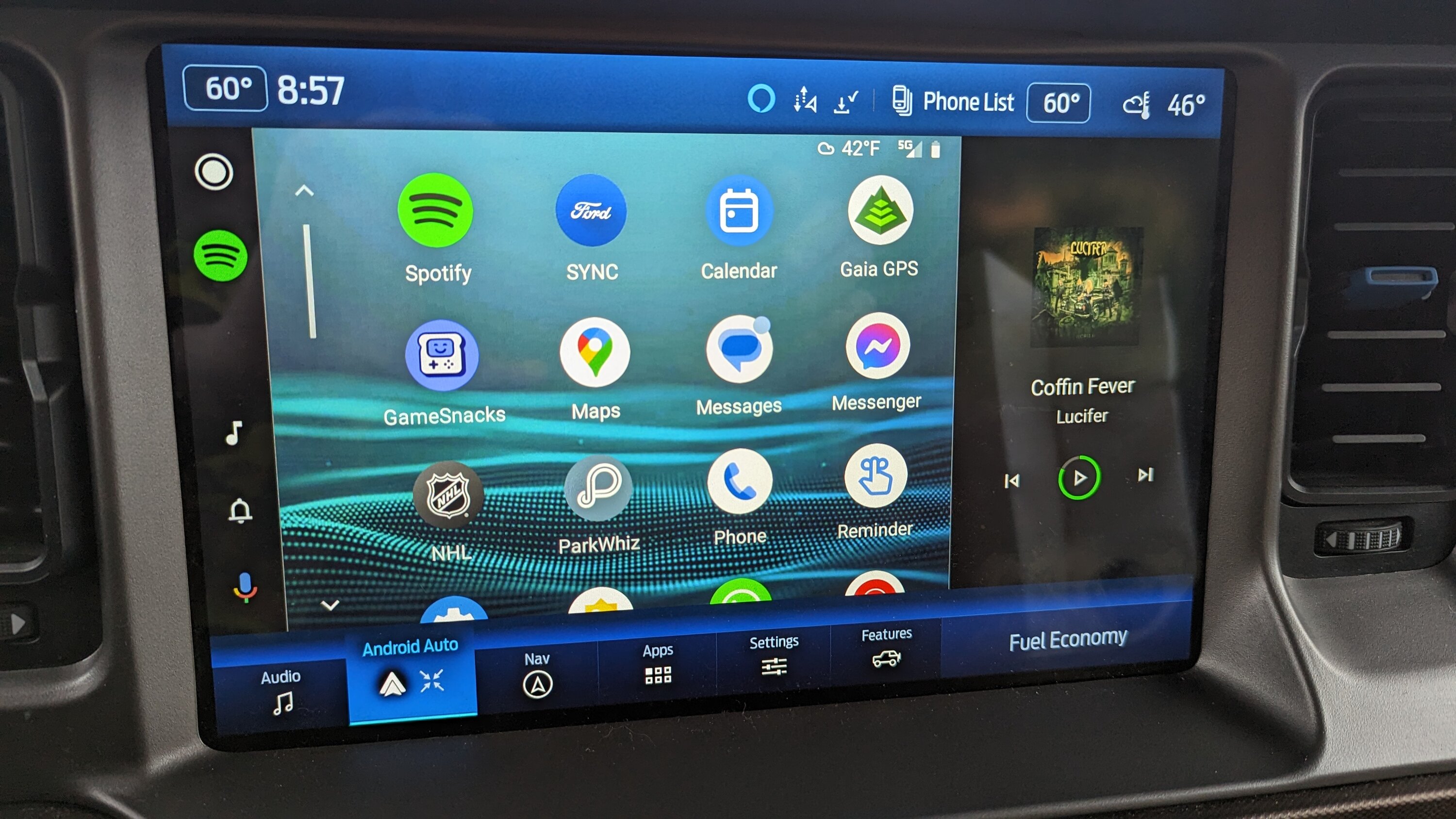 Android Auto Coolwalk w/ Full Split Screen (Public Stable Release) Now  Working in Bronco!