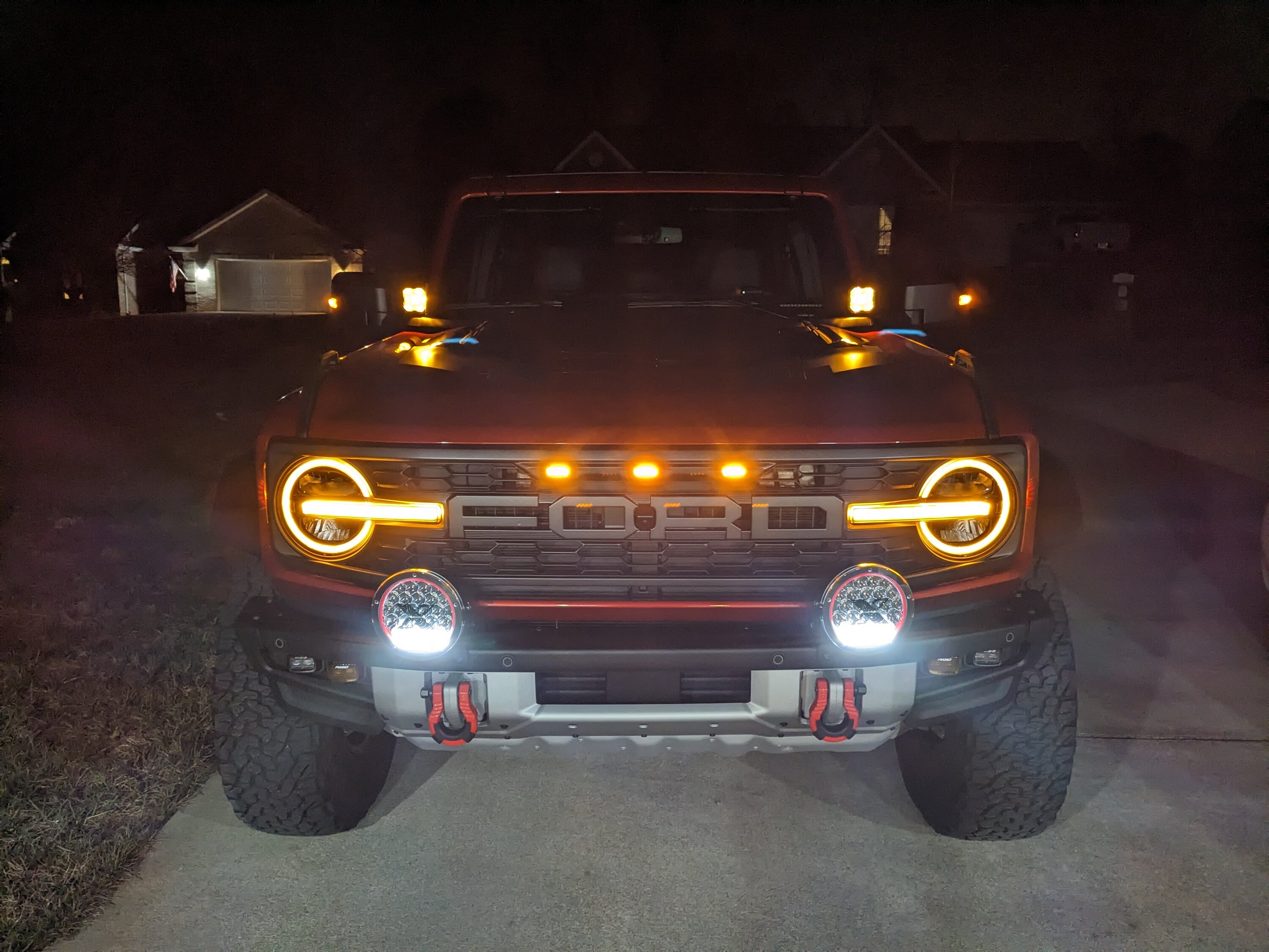 Ford Bronco RTR ProjectX HP.70 Bronco Lights Installed PXL_20230211_000438859