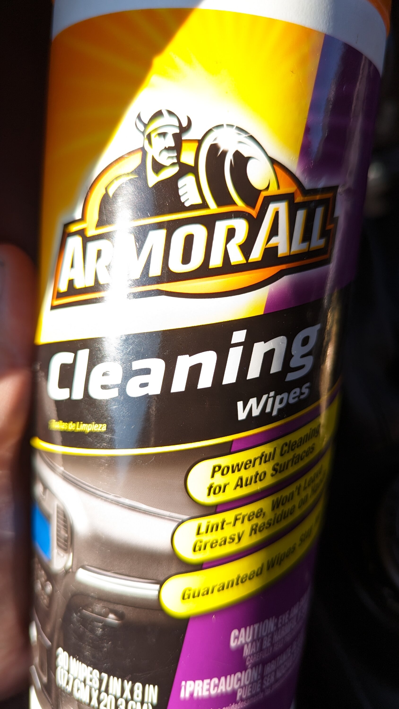  Armor All Car Headlights Cleaner Wipes , Cleaning