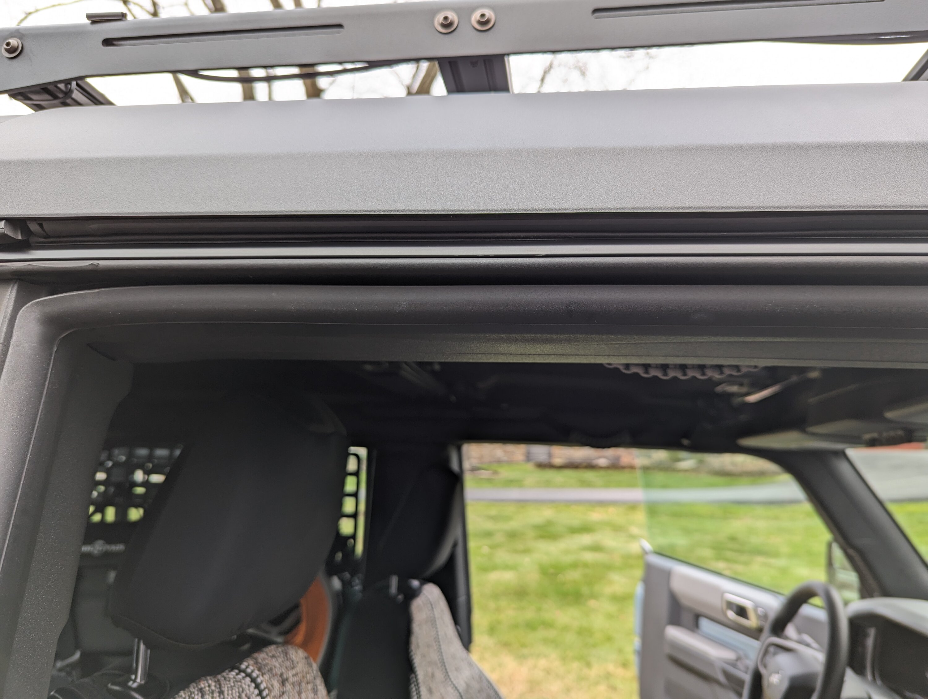 Ford Bronco MIC Hard Top Wind Noise Reduction - 2023 Edition - Plus Bonus Fix for Bad Adhesive PXL_20231202_202803222