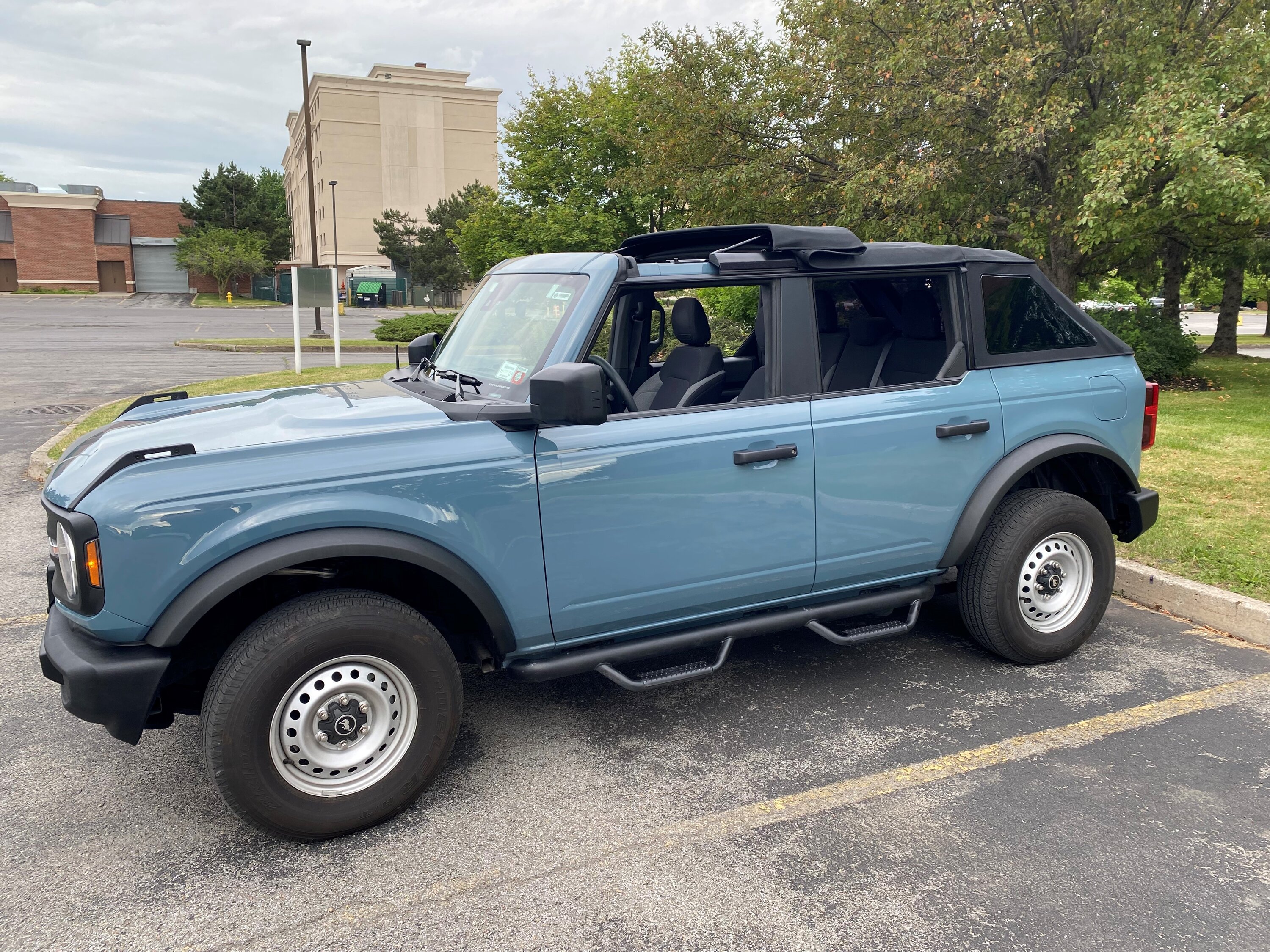 Ford Bronco Rampage TrailView Fastback Soft Top for 2 door Bronco -- installed first impressions & photos ram