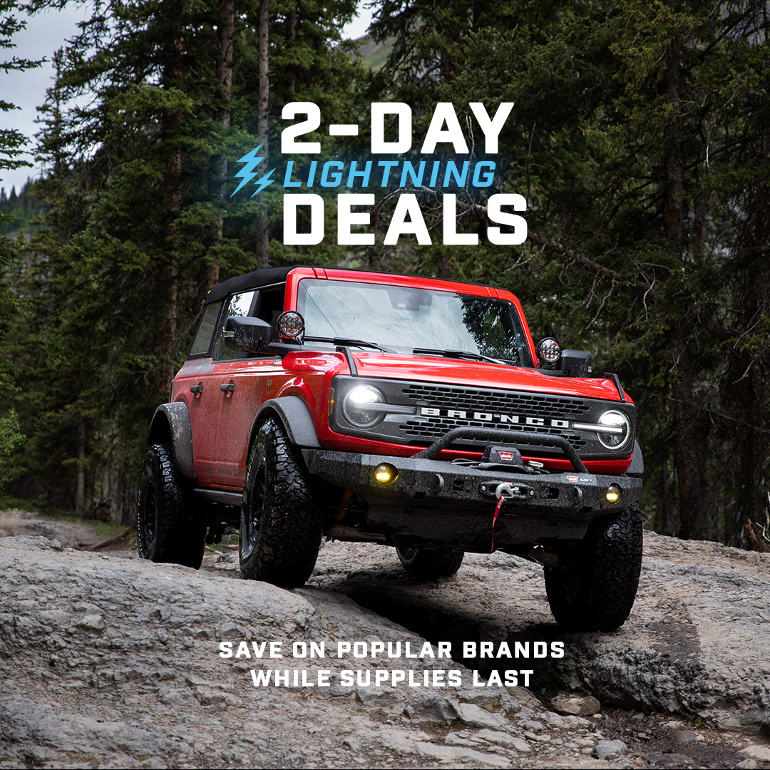 Ford Bronco 2-Day Lightning Deals @ Stage3 S3_2DAY_SQ_v1