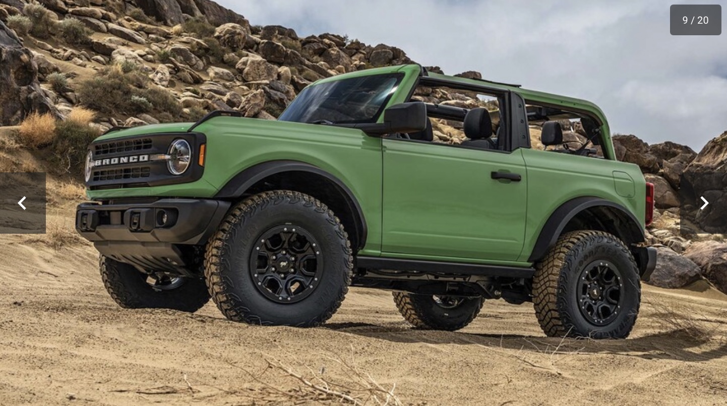 Searching for this Green Bronco rendering... | Bronco6G - 2021+ Ford