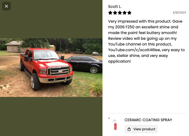 Ford Bronco 20% Off SUMA Ceramic | Customer's Reviews Screen Shot 2024-02-19 at 3.14.18 PM