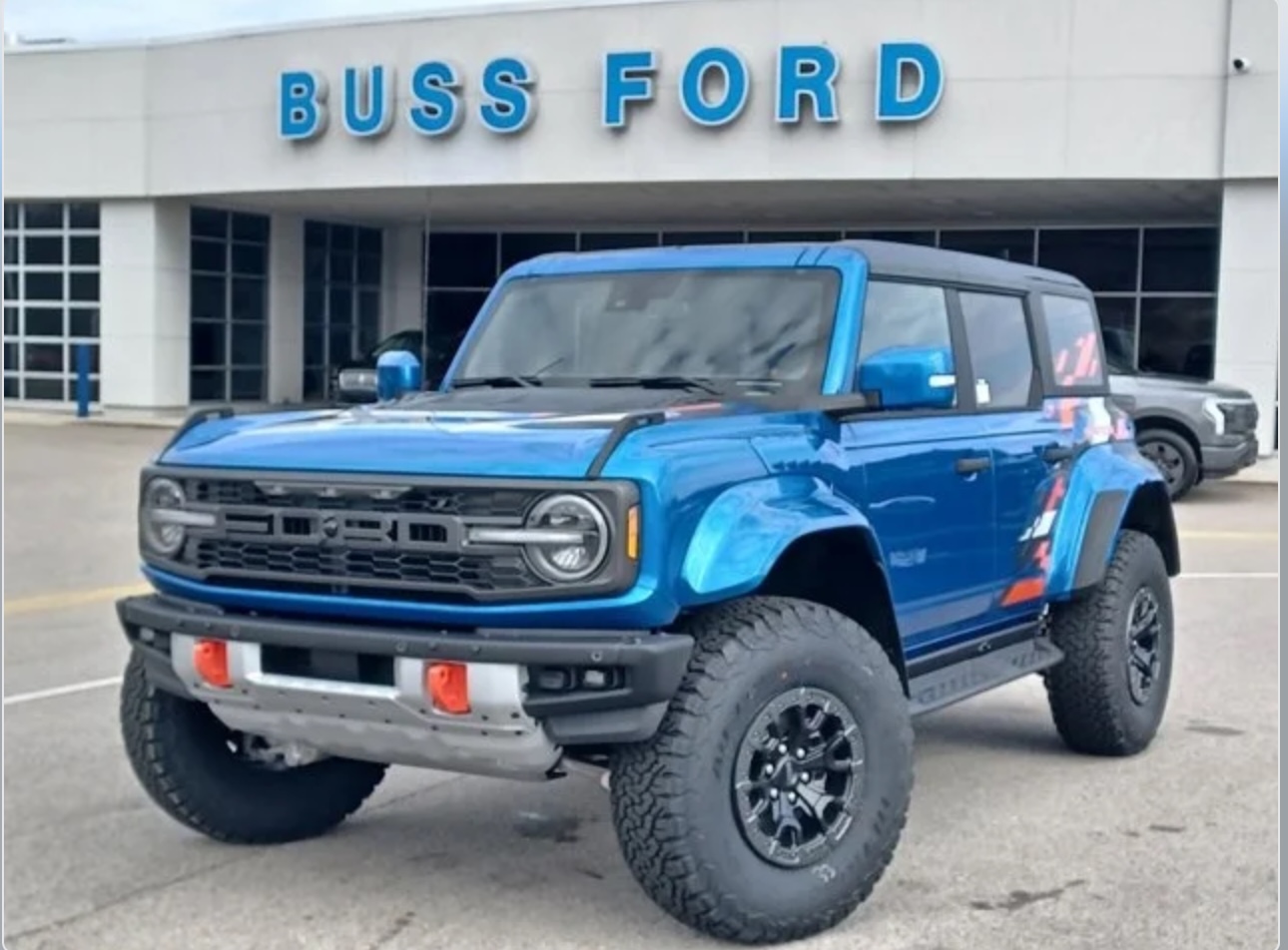 Ford Bronco What new colors would you like to see from the Bronco Raptor? Screen Shot 2024-04-19 at 12.07.44 PM