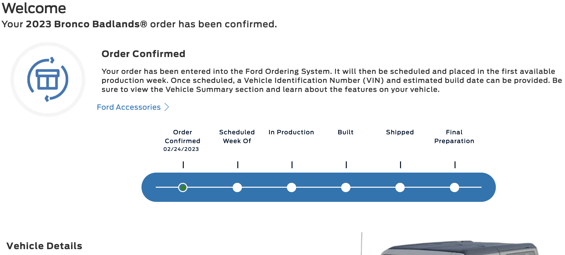 Ford Bronco 6/26/2023 (or 6/27/2023) Build Week Screenshot 2023-05-12 at 10.25.02 AM