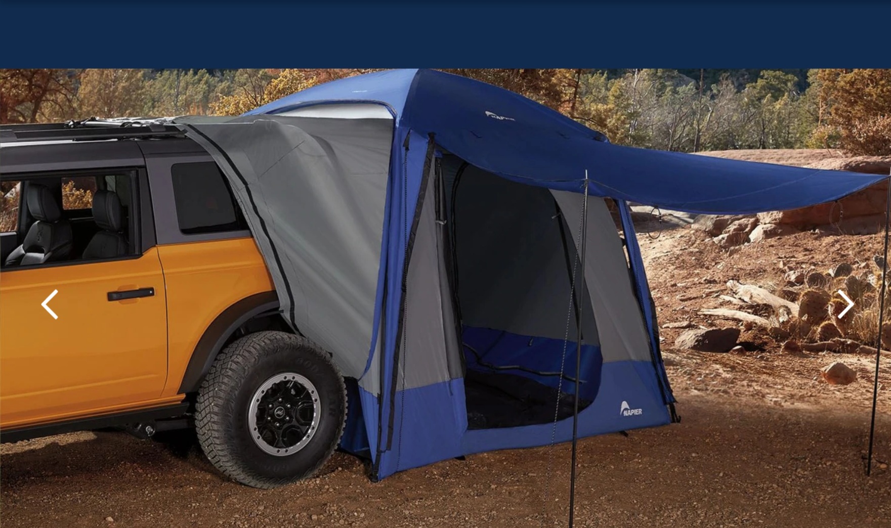 Ford Bronco Anyone have the napier sportz tent? Screenshot_20220108-131238_Edge