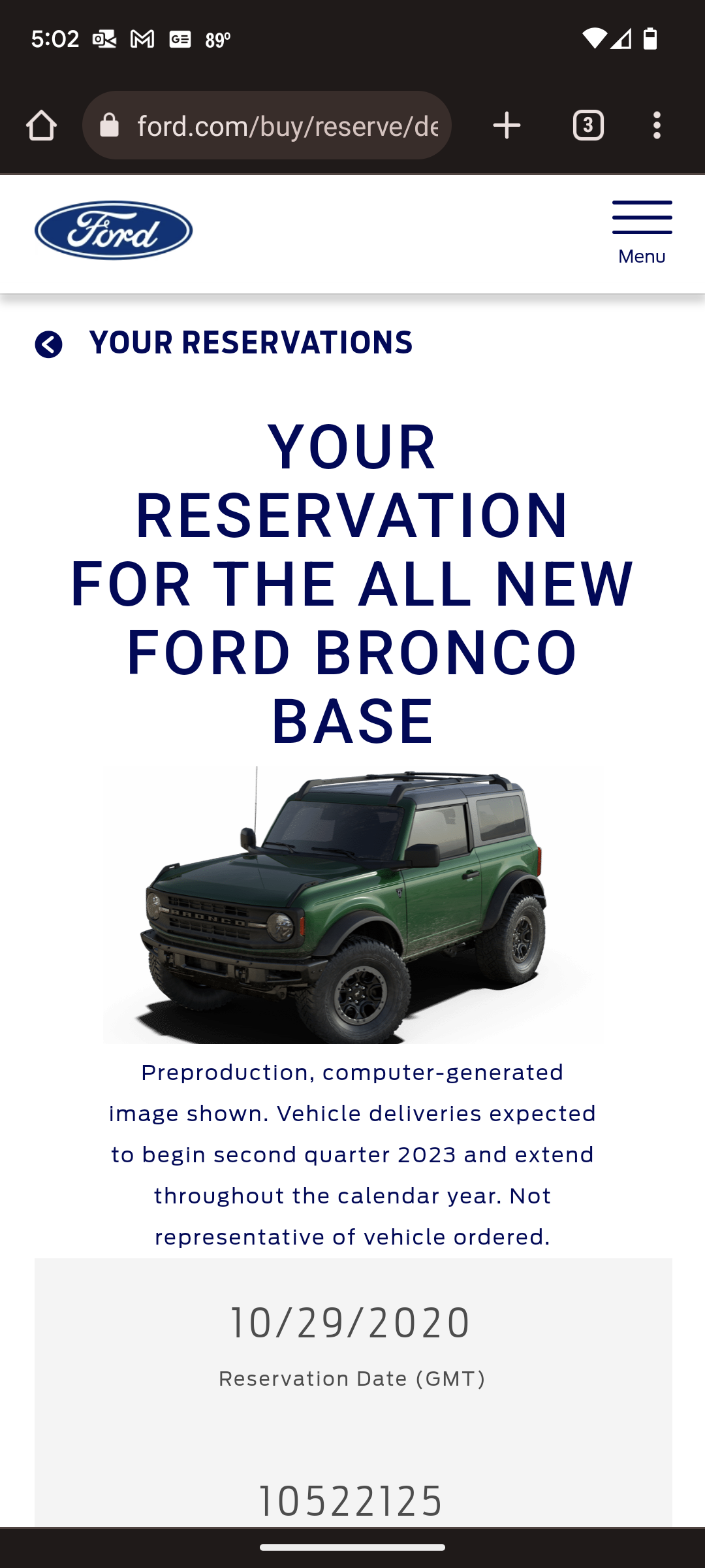 Ford Bronco 💰 [Updated 8/14] Official 2024 Bronco PRICES and Model Changes -- Colors, Trims, Equipment & More Screenshot_20230811-170211