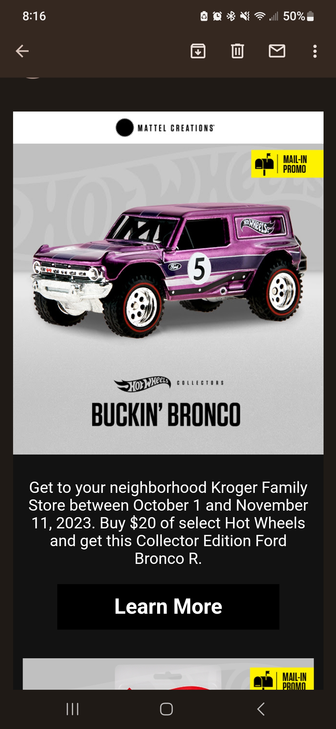 Ford Bronco Bronco Toys, Diecast, RC Screenshot_20231002_201617_Gmail