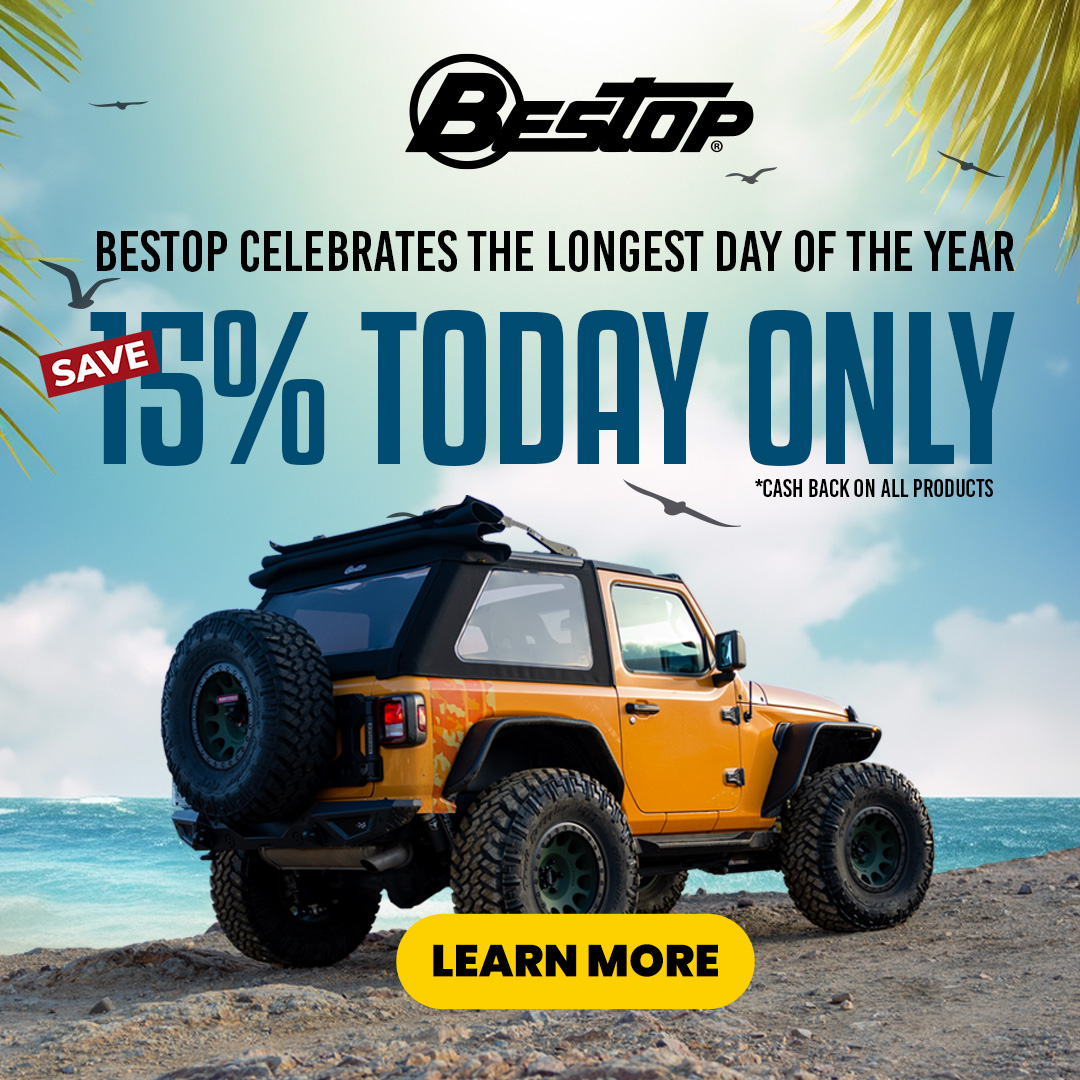 Ford Bronco Bestop Summer Solstice Sale!! 15% off site wide! Solstice Sale  1080x1080_Social