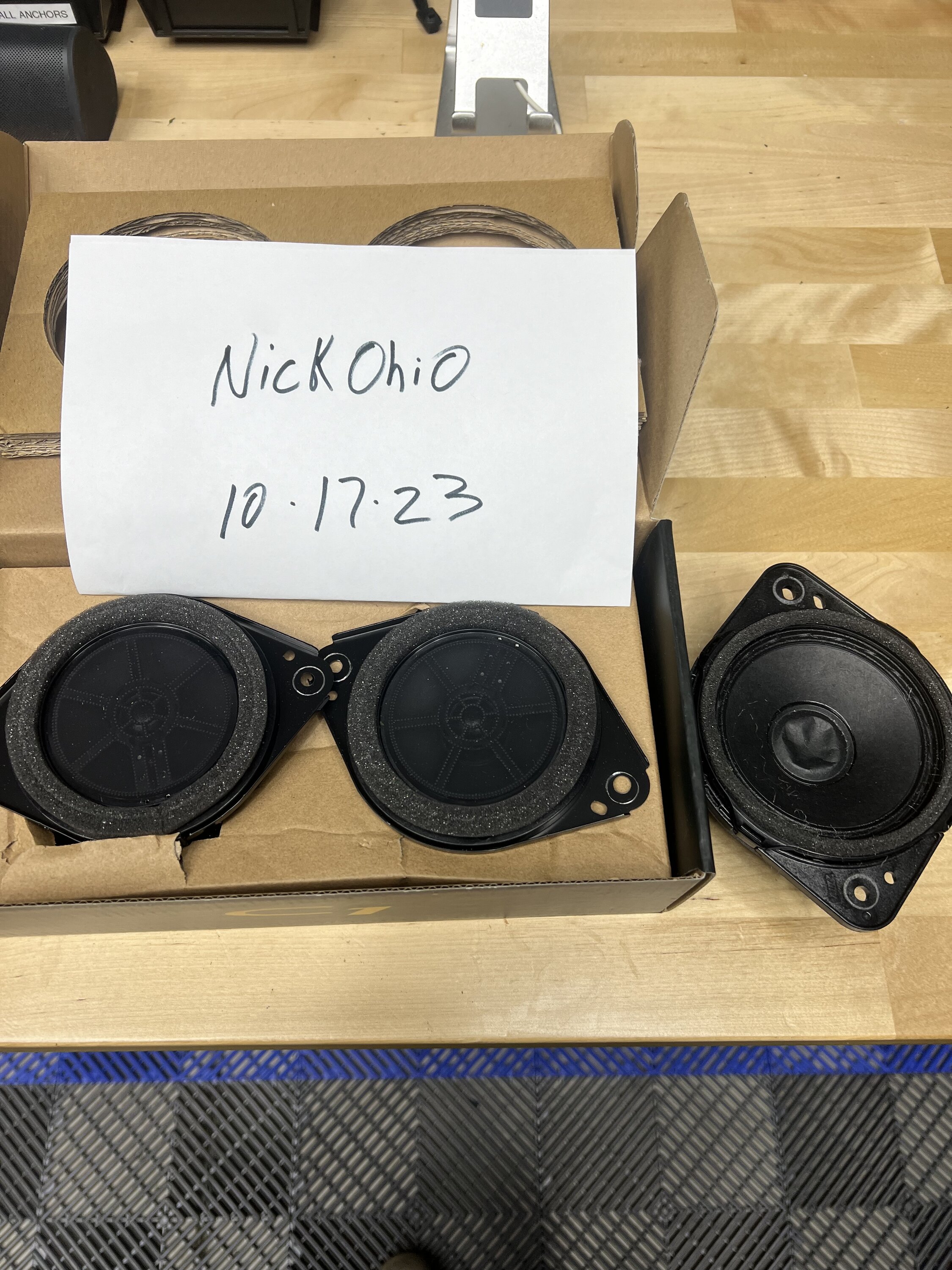 Ford Bronco B&O Speakers, barely used - $50 for all tempImagebClYVJ