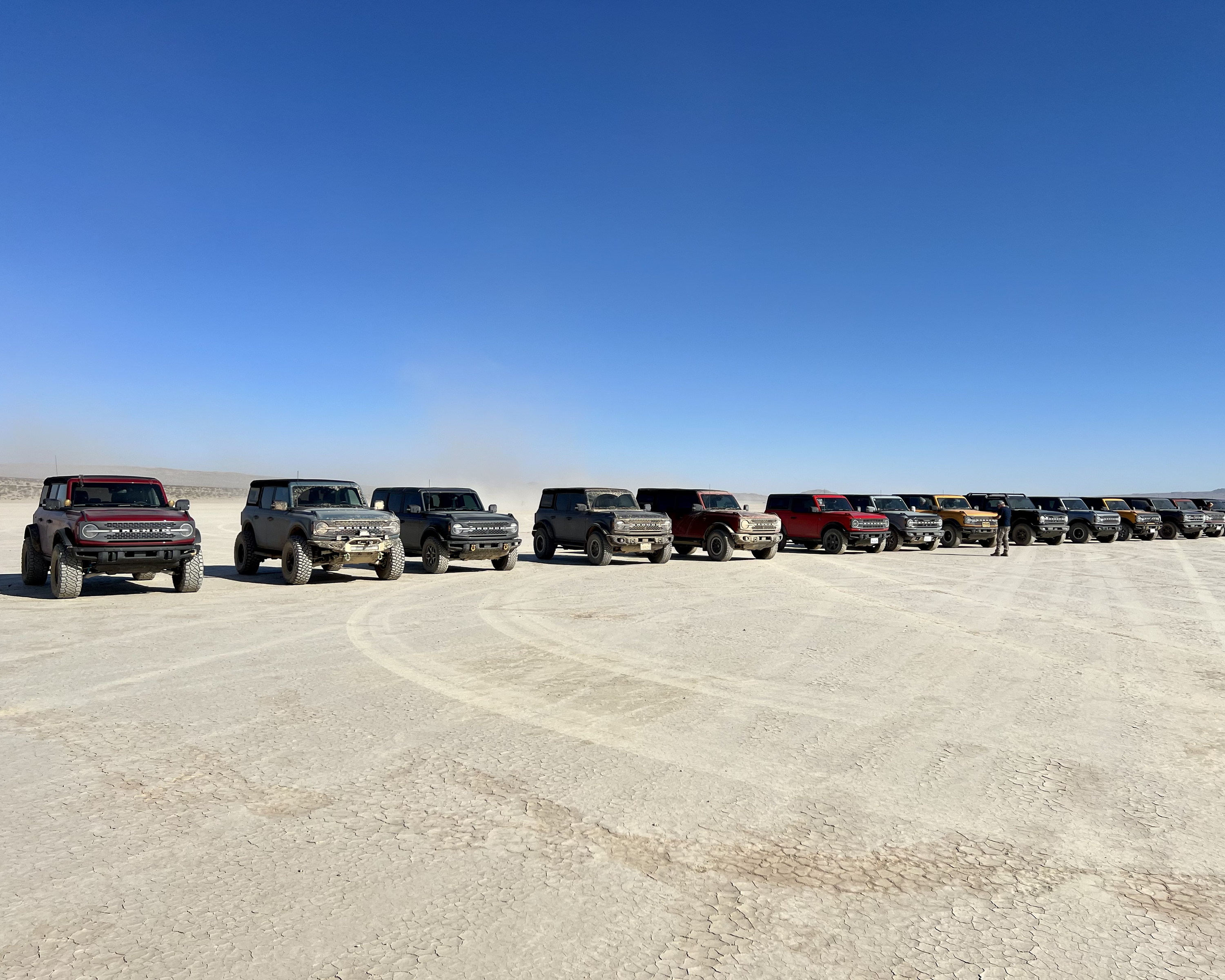 Ford Bronco Johnson Valley / Bronco Knoll Off-Roading With 25+ Broncos tempImagevedSzW