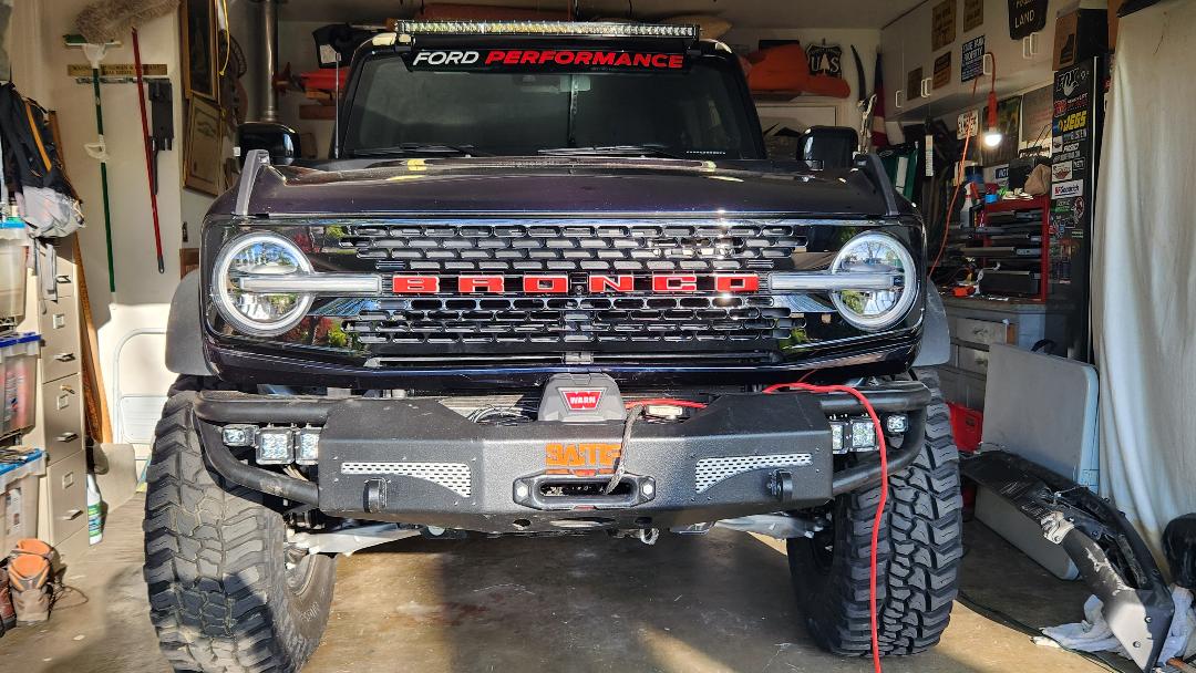 Ford Bronco BAMF Overland front winch bumper thumbnail (5)