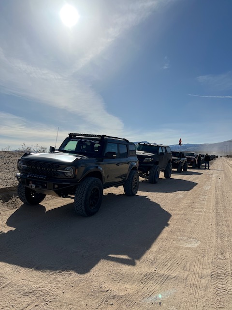 Ford Bronco 4th Annual BAJA FORGED Desert Ranch Roundup January 27 2024 trail run 2