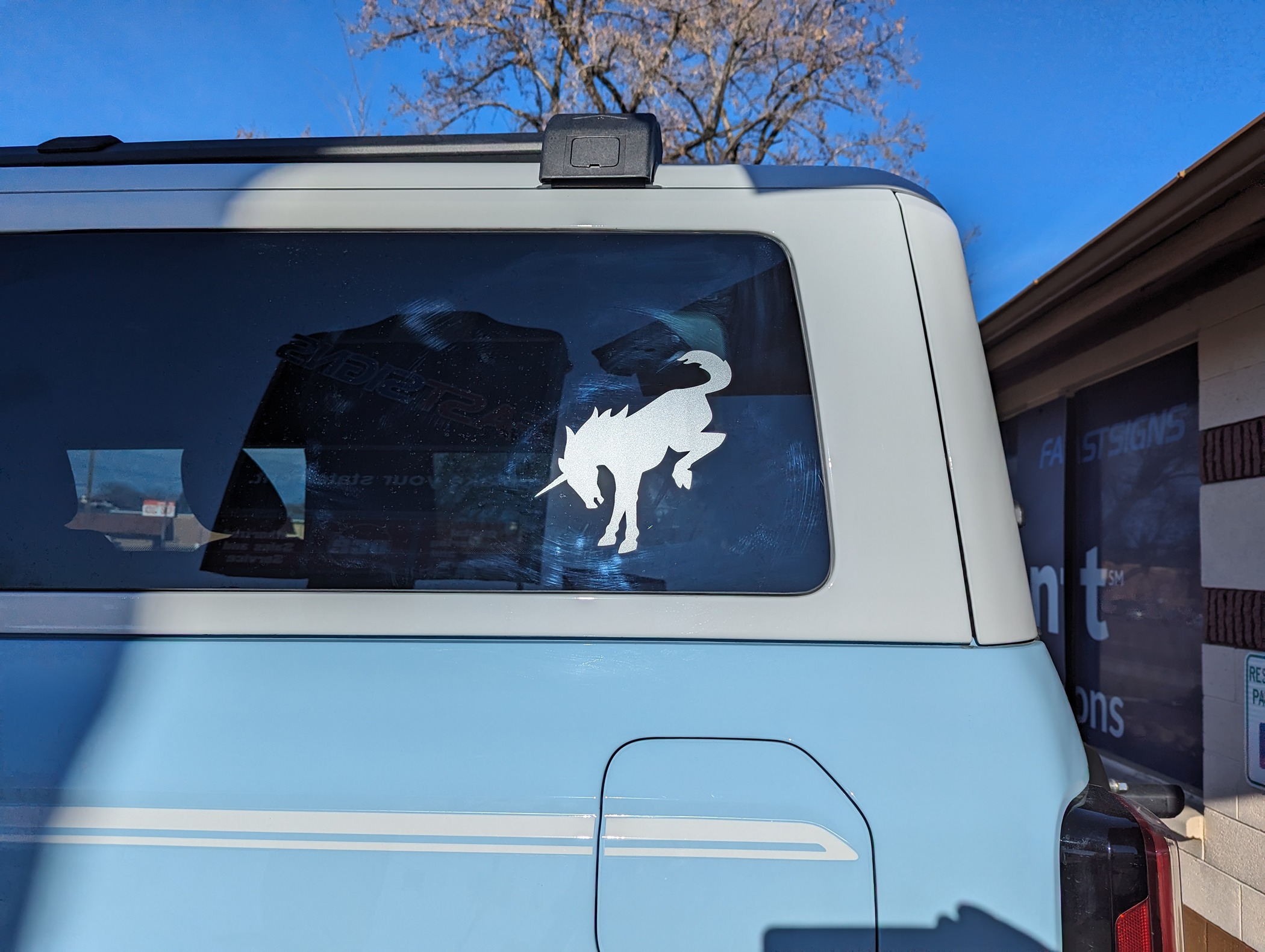 Ford Bronco Have you put Stickers on your Bronco? Let's see them Unicorn 2