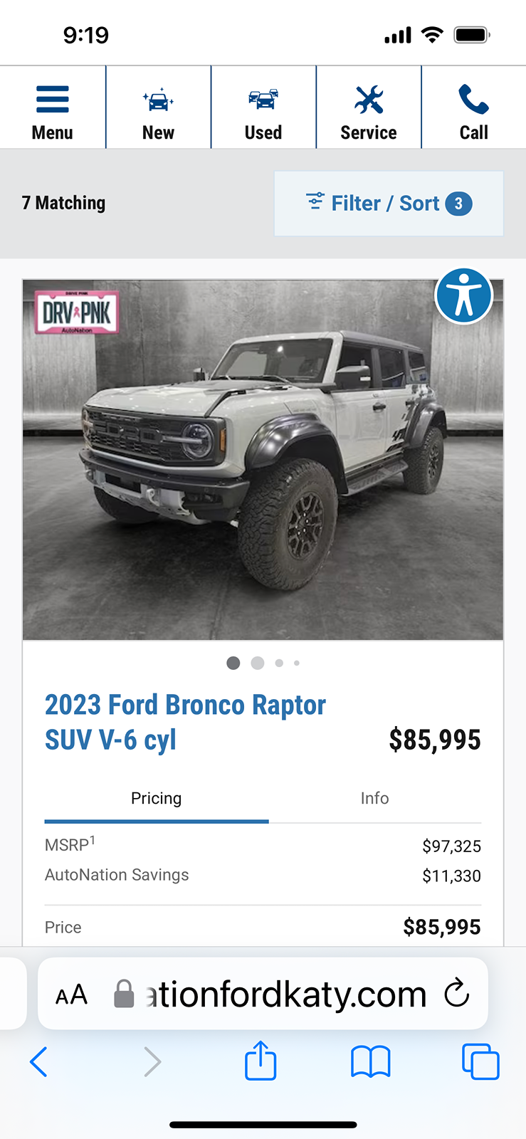 Ford Bronco For Anyone Wanting Smoking Deals, Bronco Raptors Are About To Free Fall In Price unnamed