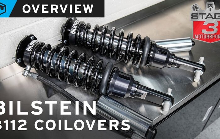 Overview of Bilstein's new 8112 Coilovers