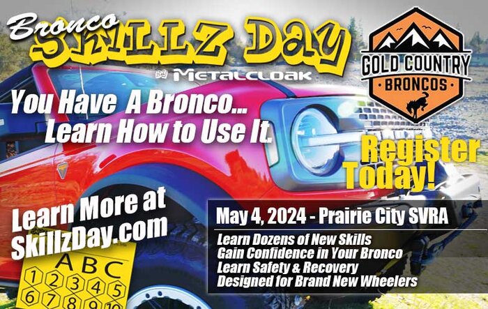 First Ever Bronco Skillz Day by Metalcloak @ Prairie City SVRA on May 4