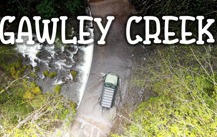 Scouting Gawly Creek in Oregon