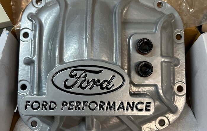 Ford Performance Rear Differential Cover Installed Impressions
