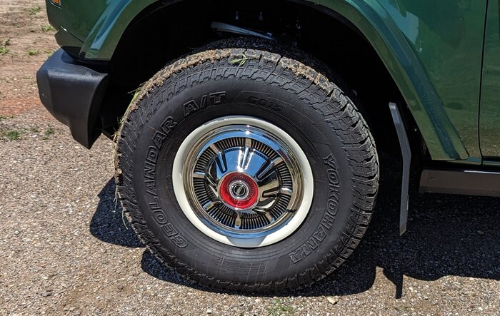Phase 2: Hubcap Wheel Project (w/ Geolandar AT Tires) on my 1st Gen Bronco Tribute Build