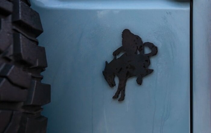 Buckquatch Acrylic Emblem