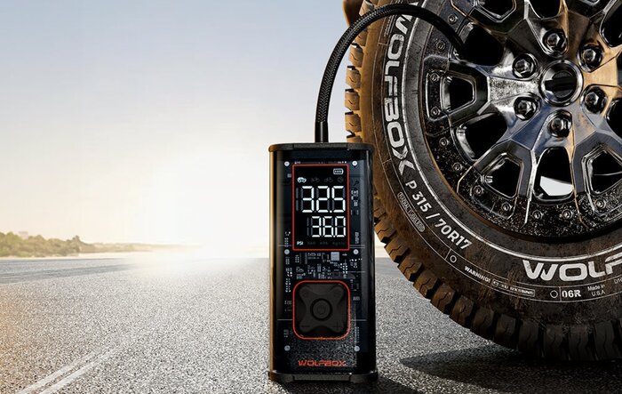 Meet our MegaFlow24 Pro Portable Tire Inflator!