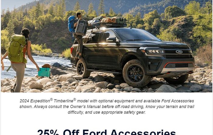 Ford Accessories 4th of July Sale - 25% Off. What'd you buy?