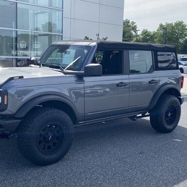 Rubbing with 17X9 pro-comp wheels with 285/70R17 (33