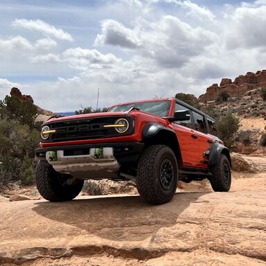 Code Orange Bronco Raptor with XPEL PPF and XPEL Stealth on the Flares ...