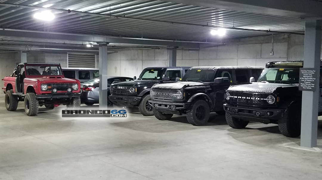 Videos & pics: Even more Bronco prototypes converge on ...